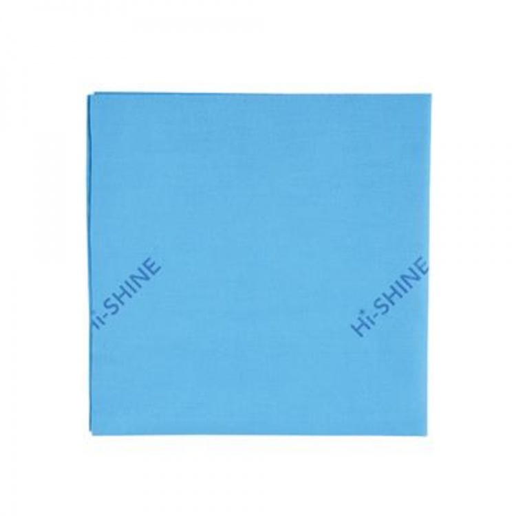 Microfibre Cloth Hi Shine 40x40cm Blue (10)