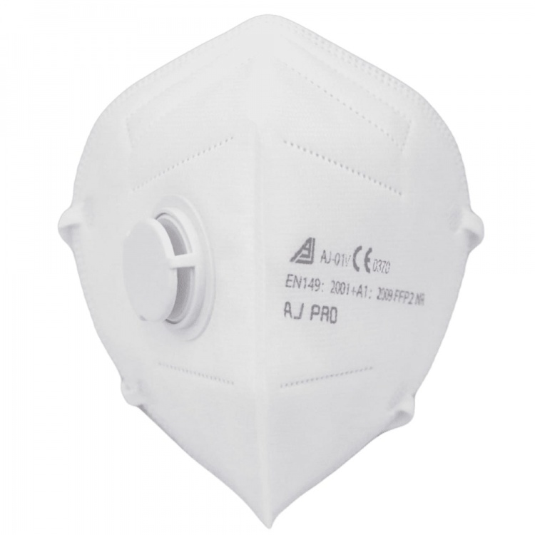 20 x FFP2D Respirator Masks  With Valve