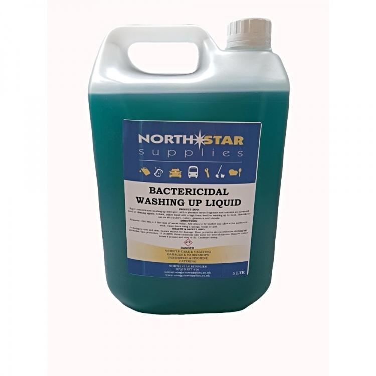 Bactericidal Washing Up Liquid - North Star Supplies