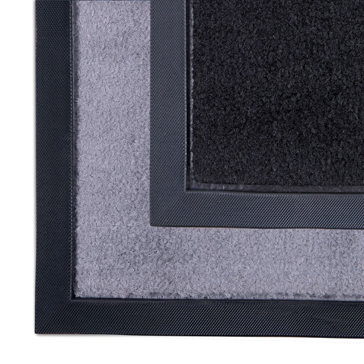 Anti-Fatigue Rubber Entrance Mat with Drainage Holes | Heavy-Duty Slip ...