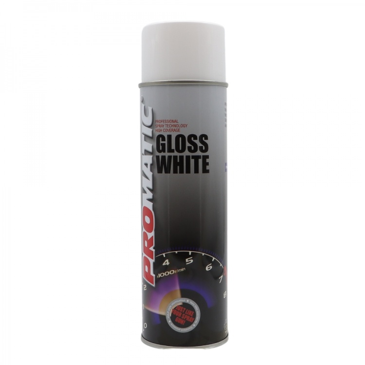ProMatic - Gloss White Aerosol 500ml