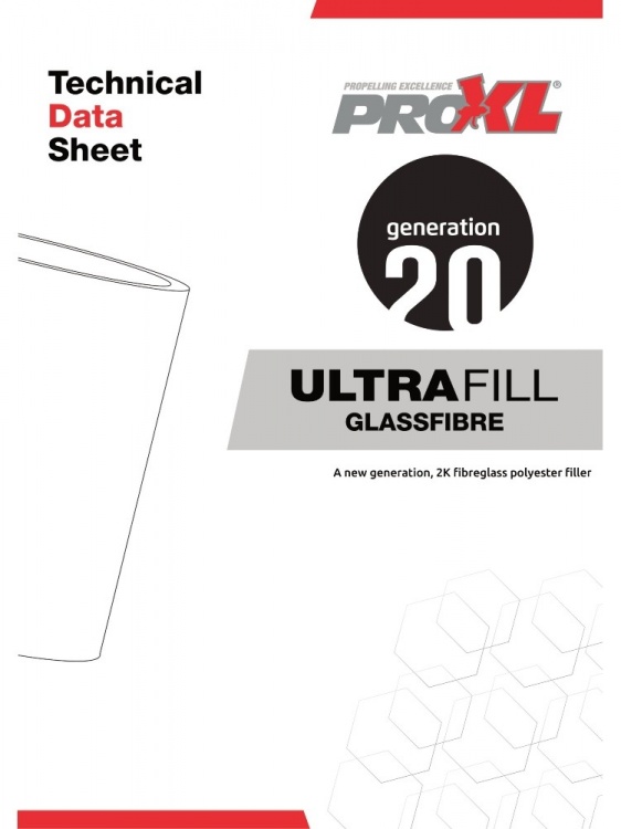 PROXL - UltraFill Glass Fibre Body Filler (1.85 litres)