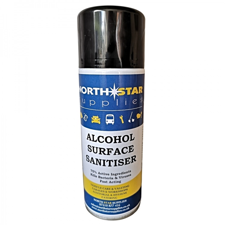 Alcohol Surface Sanitiser 400ml - North Star Supplies