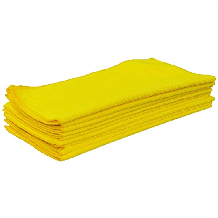 Trade / Professional Quality Heavy Duty Microfibre Yellow 36 Pack