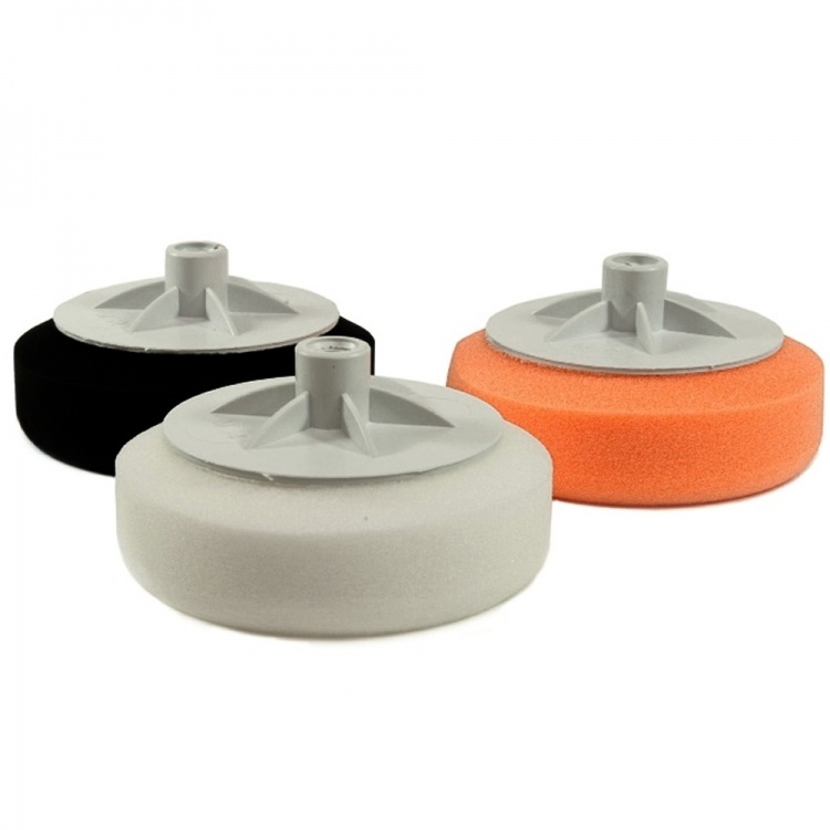 Standard Refinishing Pads  - 14mm Thread - Black, White & Orange