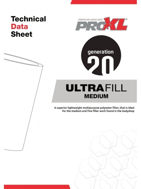 PROXL - UltraFill Medium Body Filler (3 litres)
