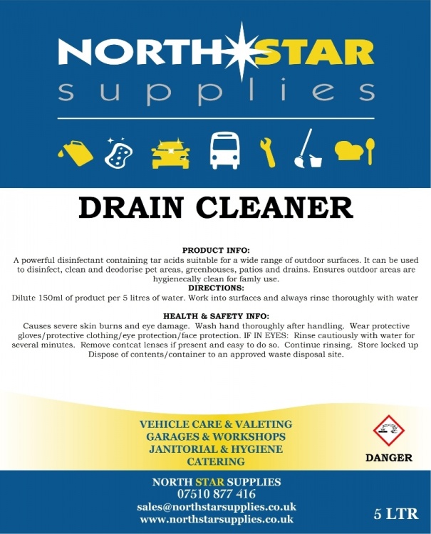 Drain Cleaner - North Star Supplies