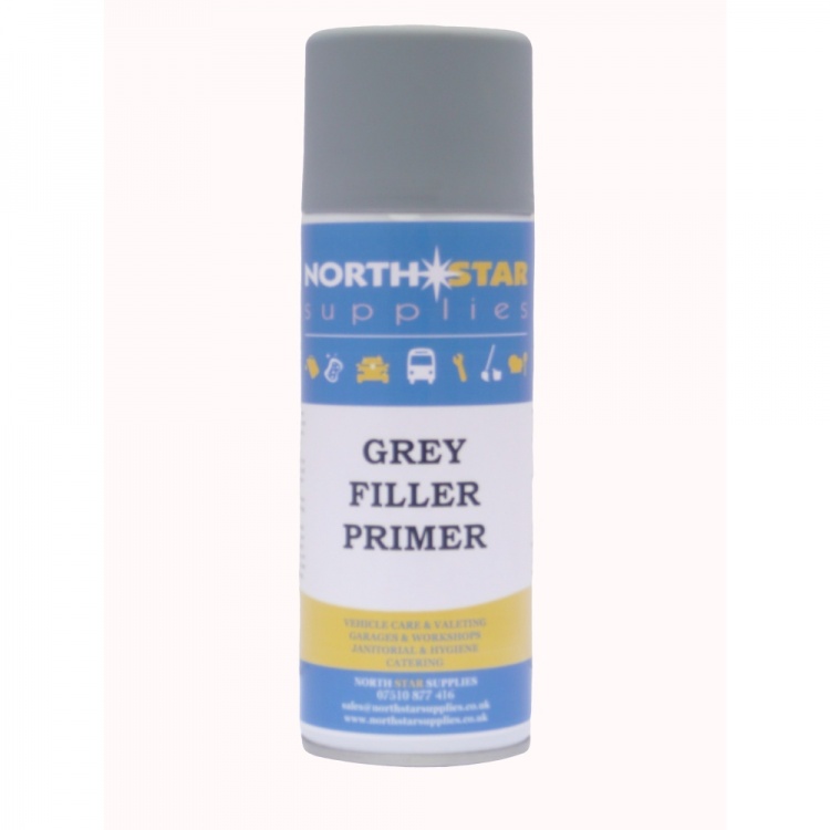 Grey Filler Primer 400ml - North Star Supplies