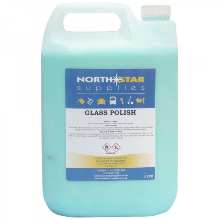 Glass Polish  - Streak Free, Professional Finish - North Star Supplies