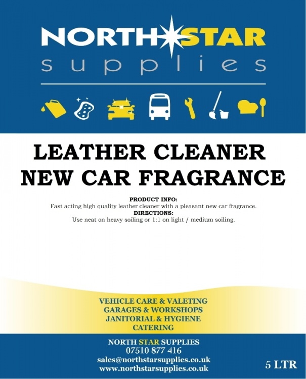 Leather Cleaner - New Leather Fragrance - North Star Supplies
