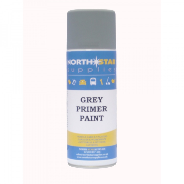 Primer Paint 400ml - Grey & Red Colour - North Star Supplies