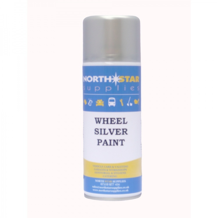Wheel Silver Paint 400ml - North Star Supplies