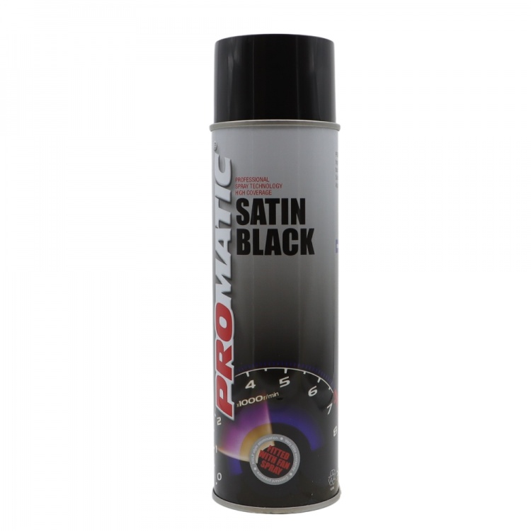 ProMatic - Satin Black Aerosol 500ml