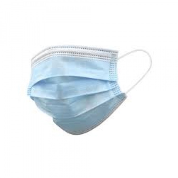 3 Ply IIR Splash Resistant Disposable Face Mask (Pack of 50)