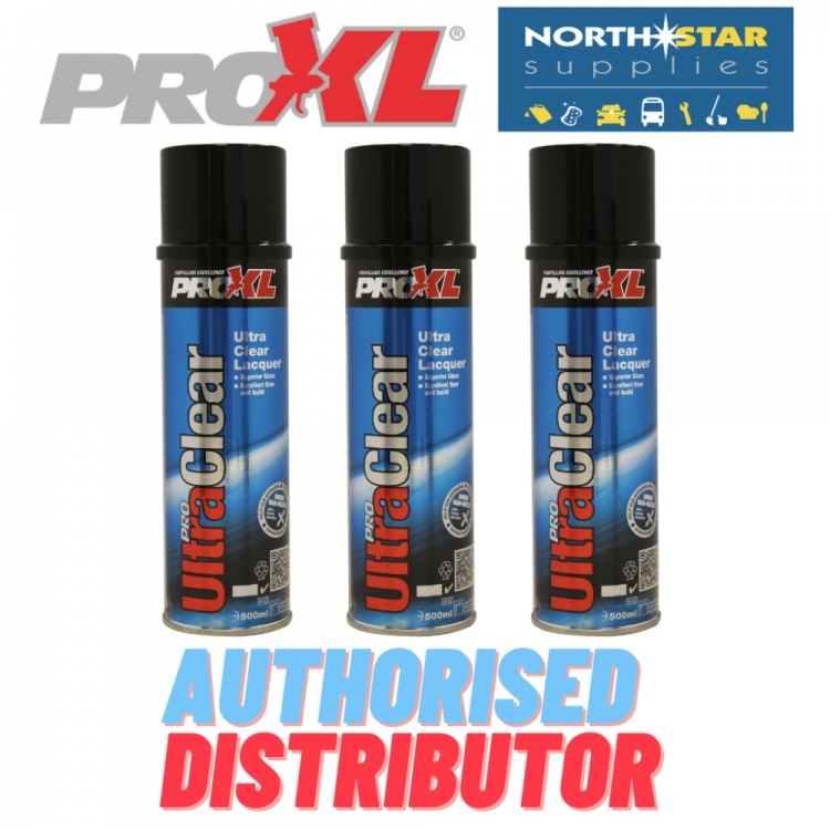 PROXL - Ultra Gloss Clear Lacquer Aerosol 500ml