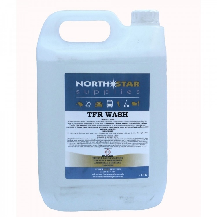 TFR Wash (Highly Concentrated Traffic Film Remover) - North Star Supplies