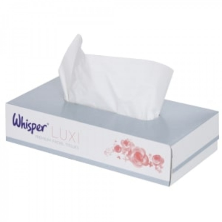 Tissues Facial White 2 ply 36 Packs x 100 Sheets