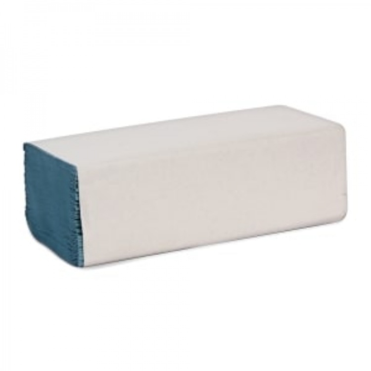 Interfold Hand Towels Blue (V Fold) - (3600)