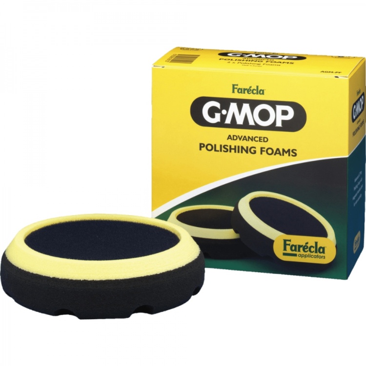 Farecla G-Mop Advanced Polishing Foams (Black) (2) (AGM-PF)