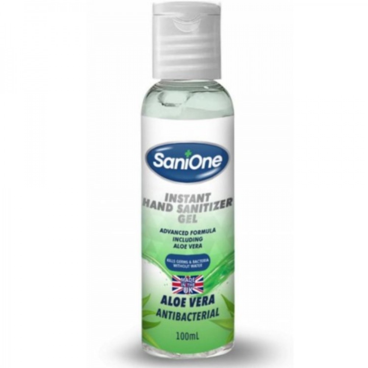 Sea Breeze Hand Sanitiser Gel - 500ml Pump Bottle - 70% Alcohol - Made In The UK (Single