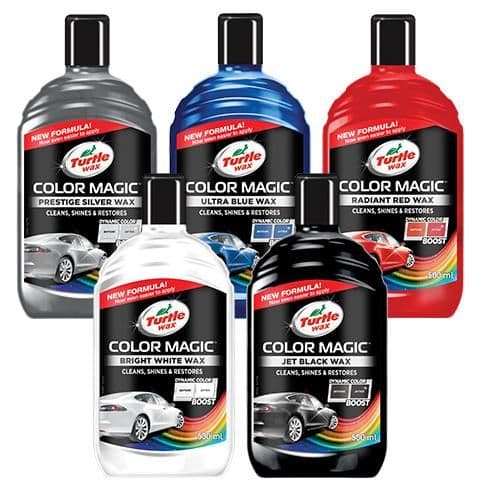 Turtle Wax Color Magic Colour Enhancing Polish 500ml - Jet  Black